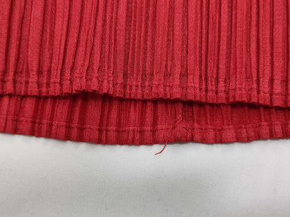 ISSEY MIYAKE Pleats Please Turtleneck Long Sleeve Top