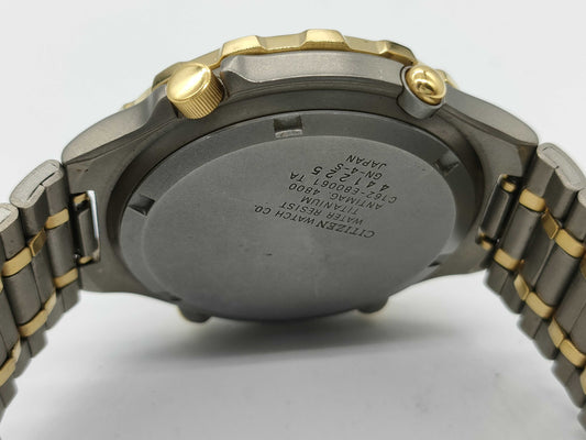 CITIZEN Titanium Digital-Analog Men's Watch