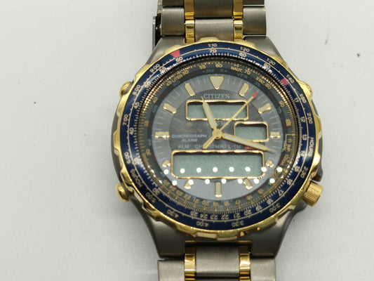 CITIZEN Titanium Digital-Analog Men's Watch