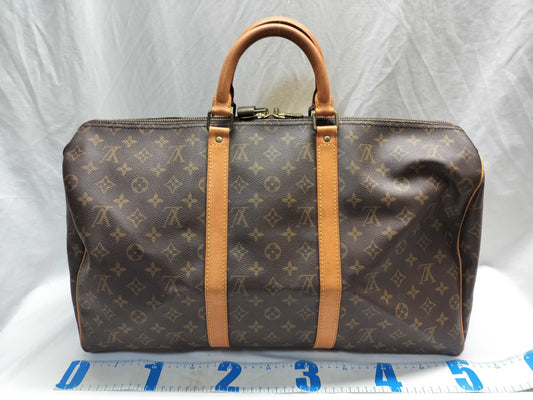 LOUIS VUITTON M41426 Monogram Keepall 50 Boston Bag