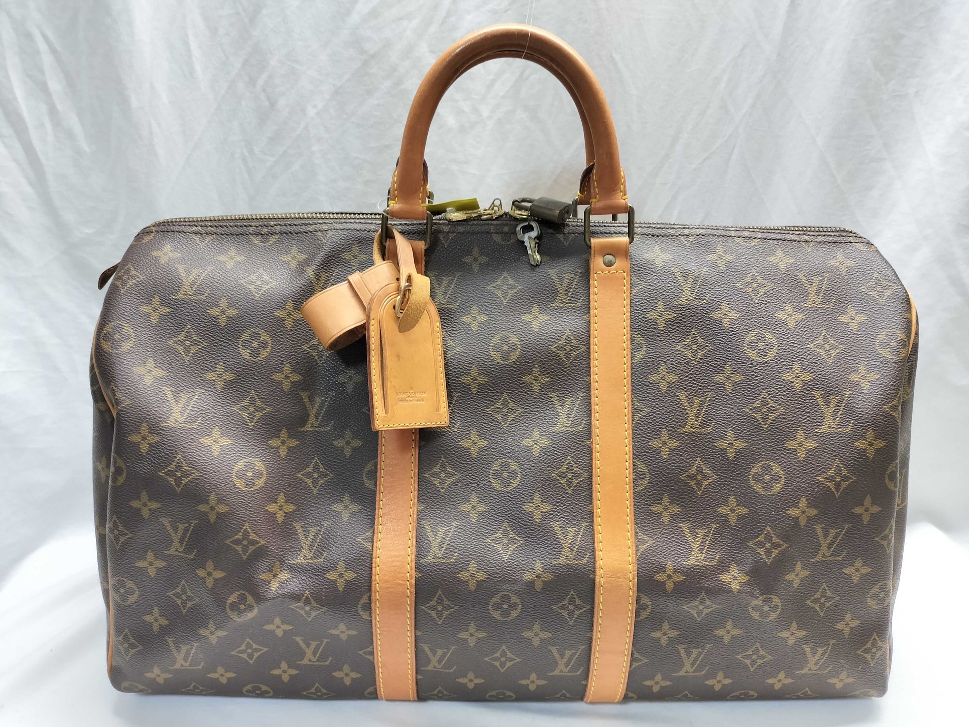 LOUIS VUITTON M41426 Monogram Keepall 50 Boston Bag