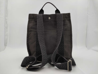 HERMES Airline Airline Ad MM Gray Backpack