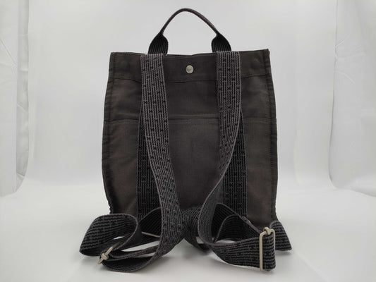HERMES Airline Airline Ad MM Gray Backpack
