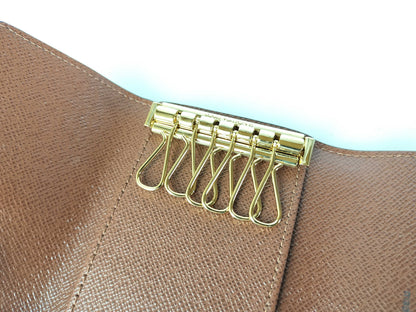 LOUIS VUITTON RFID Verified Monogram M62630 Multicle 6 RFID Key Case/Key Holder