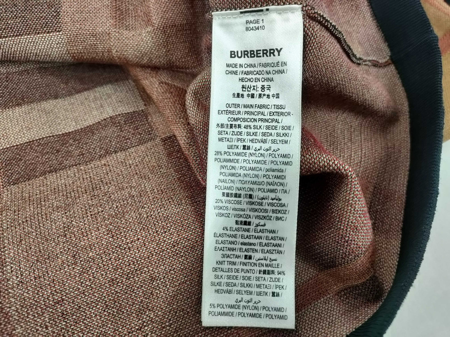 BURBERRY BURW01W shirt