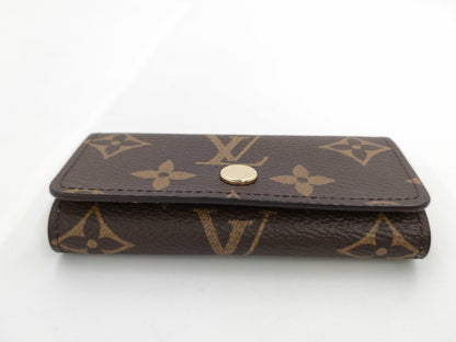 LOUIS VUITTON Monogram M25708 Key Case Multicle 4 Tonic Lemon Key Case/Key Holder