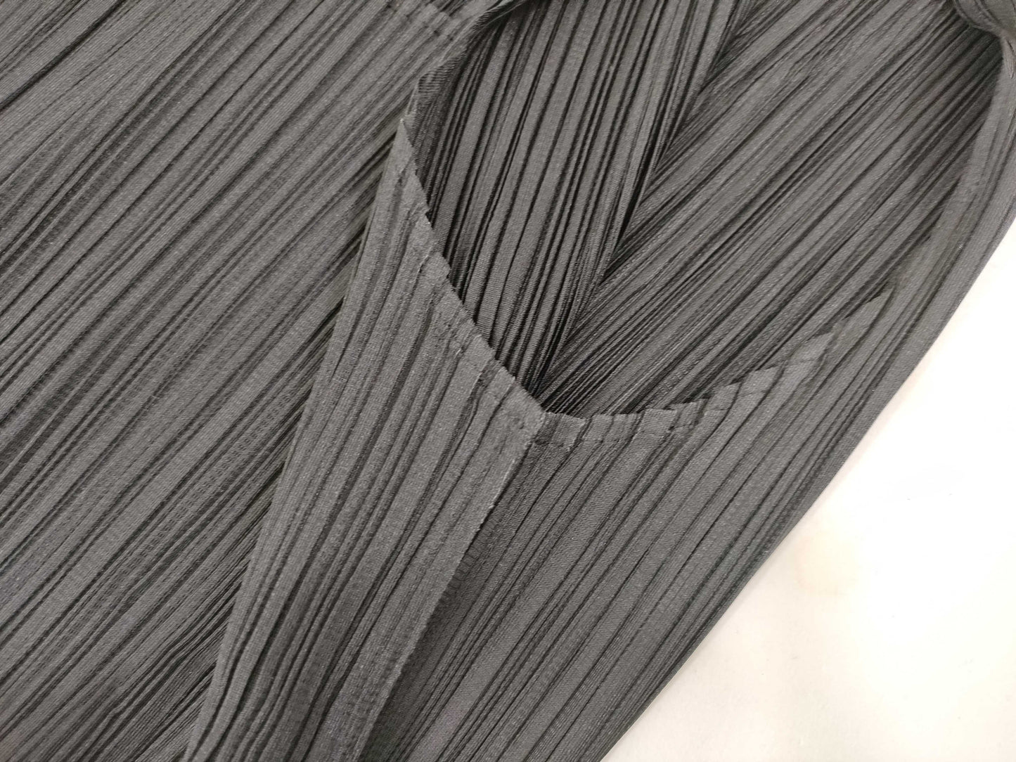 ISSEY MIYAKE Pleats Please/Dress/Black Dress