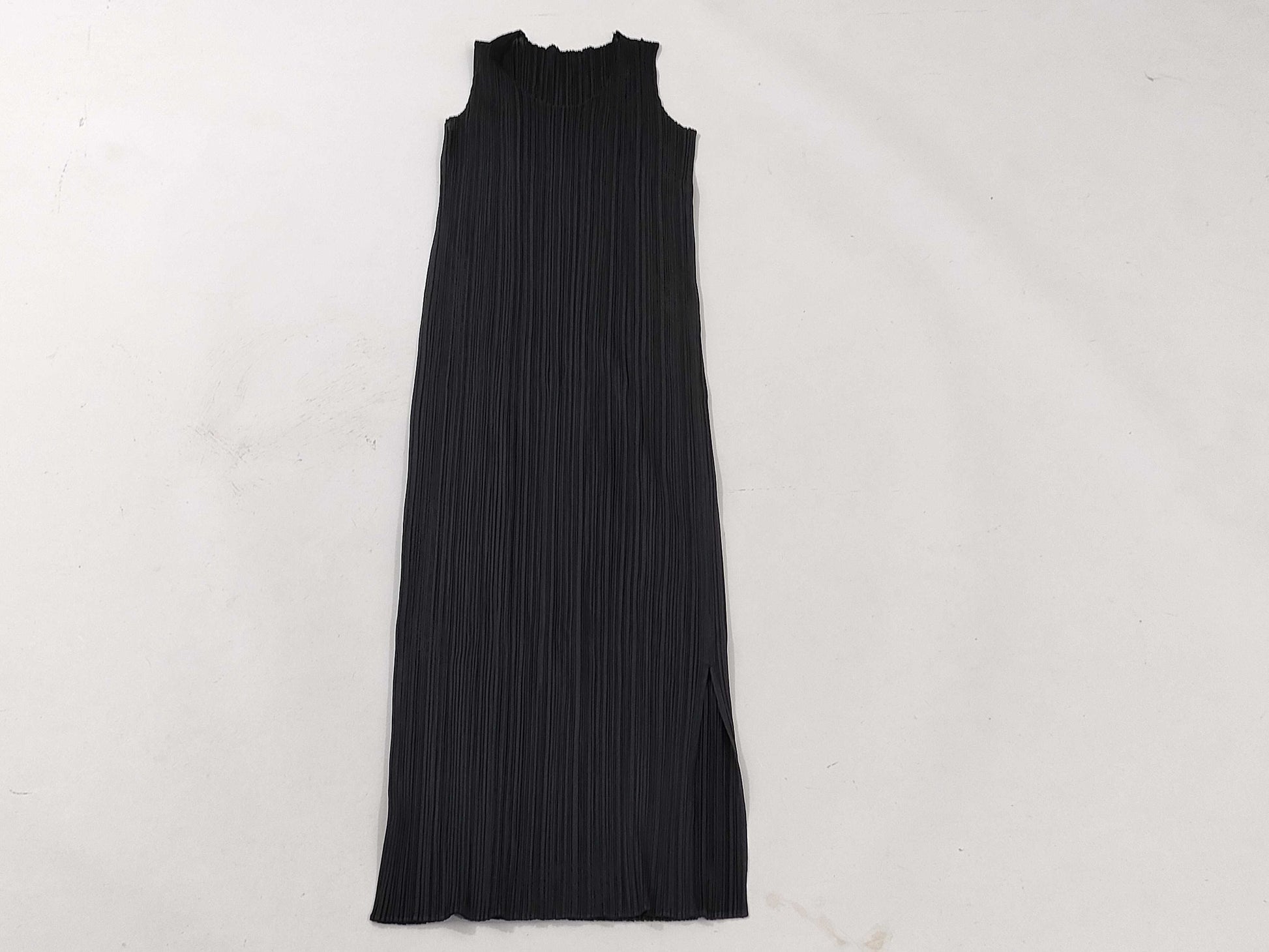 ISSEY MIYAKE Pleats Please/Dress/Black Dress