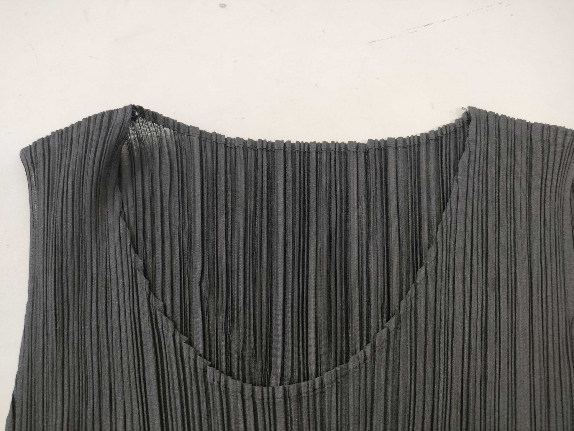 ISSEY MIYAKE Pleats Please/Dress/Black Dress