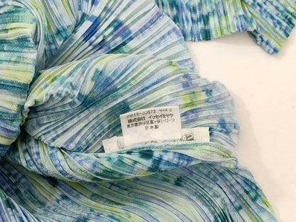ISSEY MIYAKE Pleats Please/All-over Print Shirt
