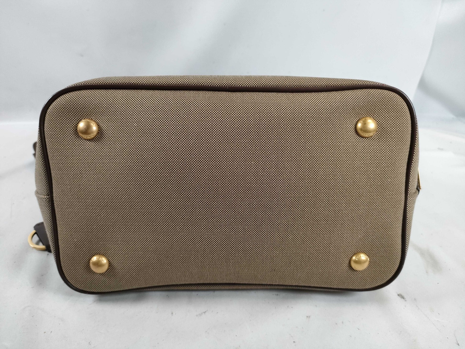 PRADA Logo Jacquard Bag 1BA172 Handbag