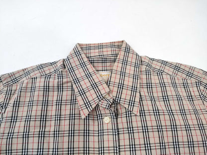 Burberrys Check/Long Sleeve Shirt