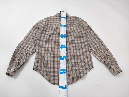 Burberrys Check/Long Sleeve Shirt