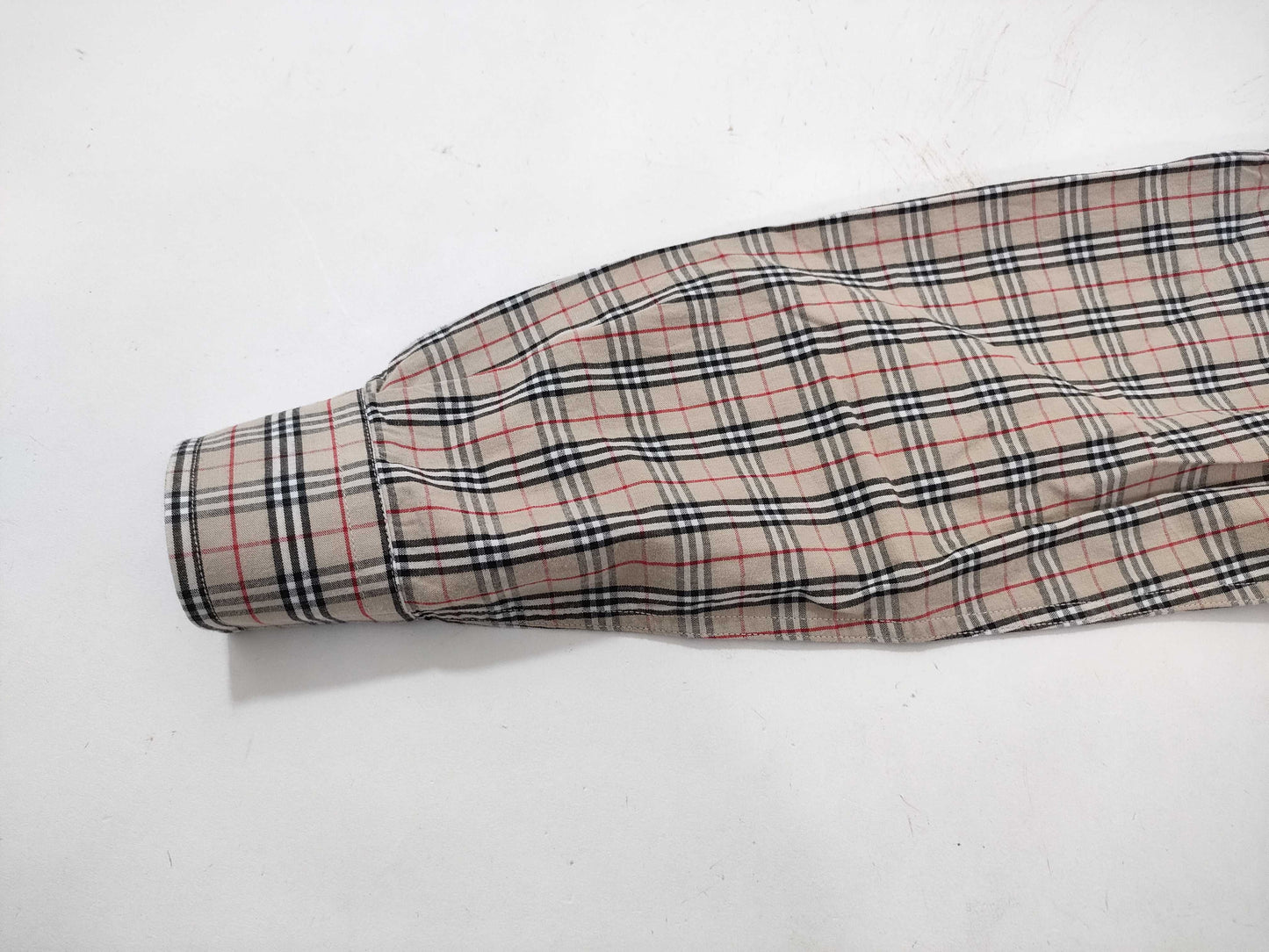 Burberrys Check/Long Sleeve Shirt