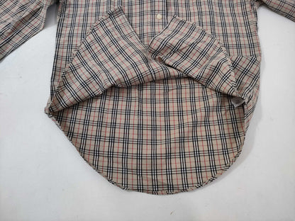 Burberrys Check/Long Sleeve Shirt