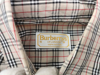 Burberrys Check/Long Sleeve Shirt
