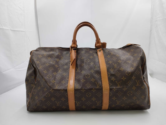 LOUIS VUITTON Monogram M41426 Keepall 50 Boston Bag