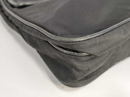 PRADA nylon one-shoulder adjustable shoulder bag