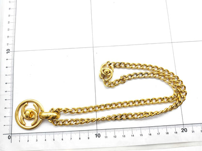CHANEL 97 P Turn Lock Necklace Necklace
