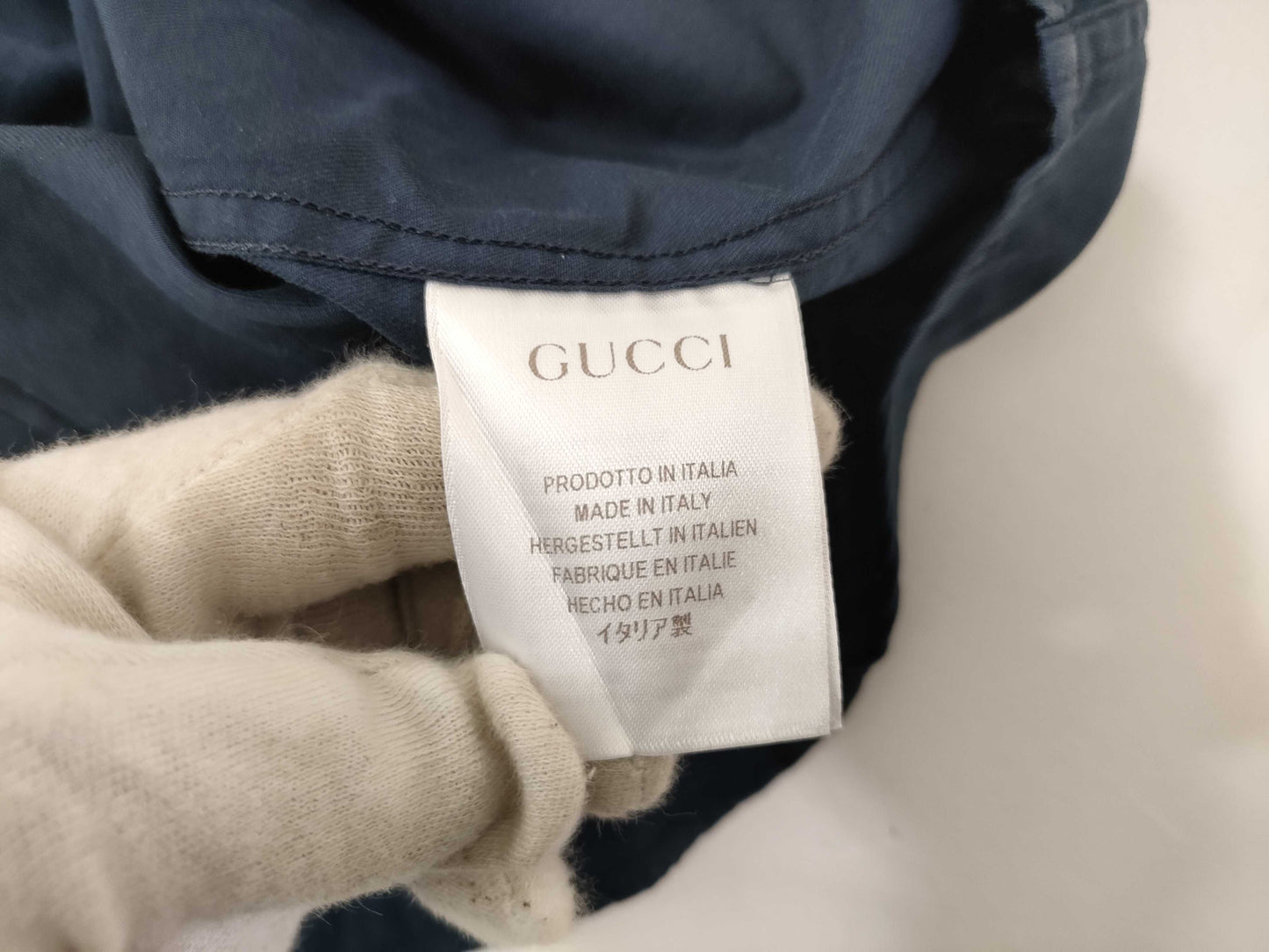 GUCCI Shirt Navy Shirt