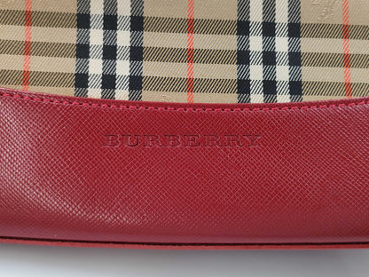 BURBERRY Nova Check Handbag Handbag