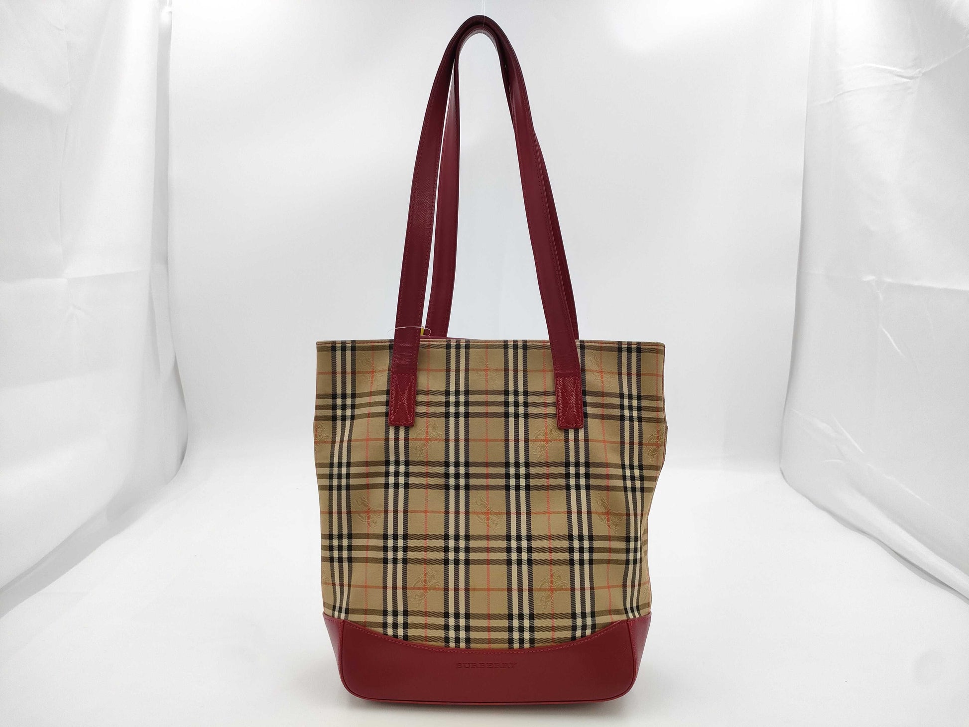 BURBERRY Nova Check Handbag Handbag