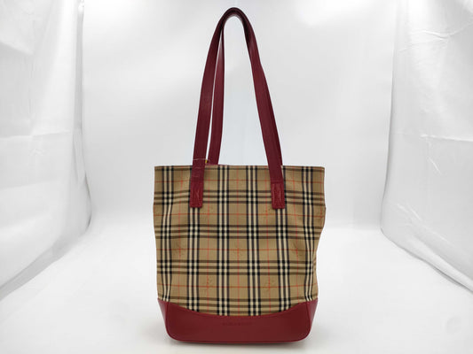 BURBERRY Nova Check Handbag Handbag