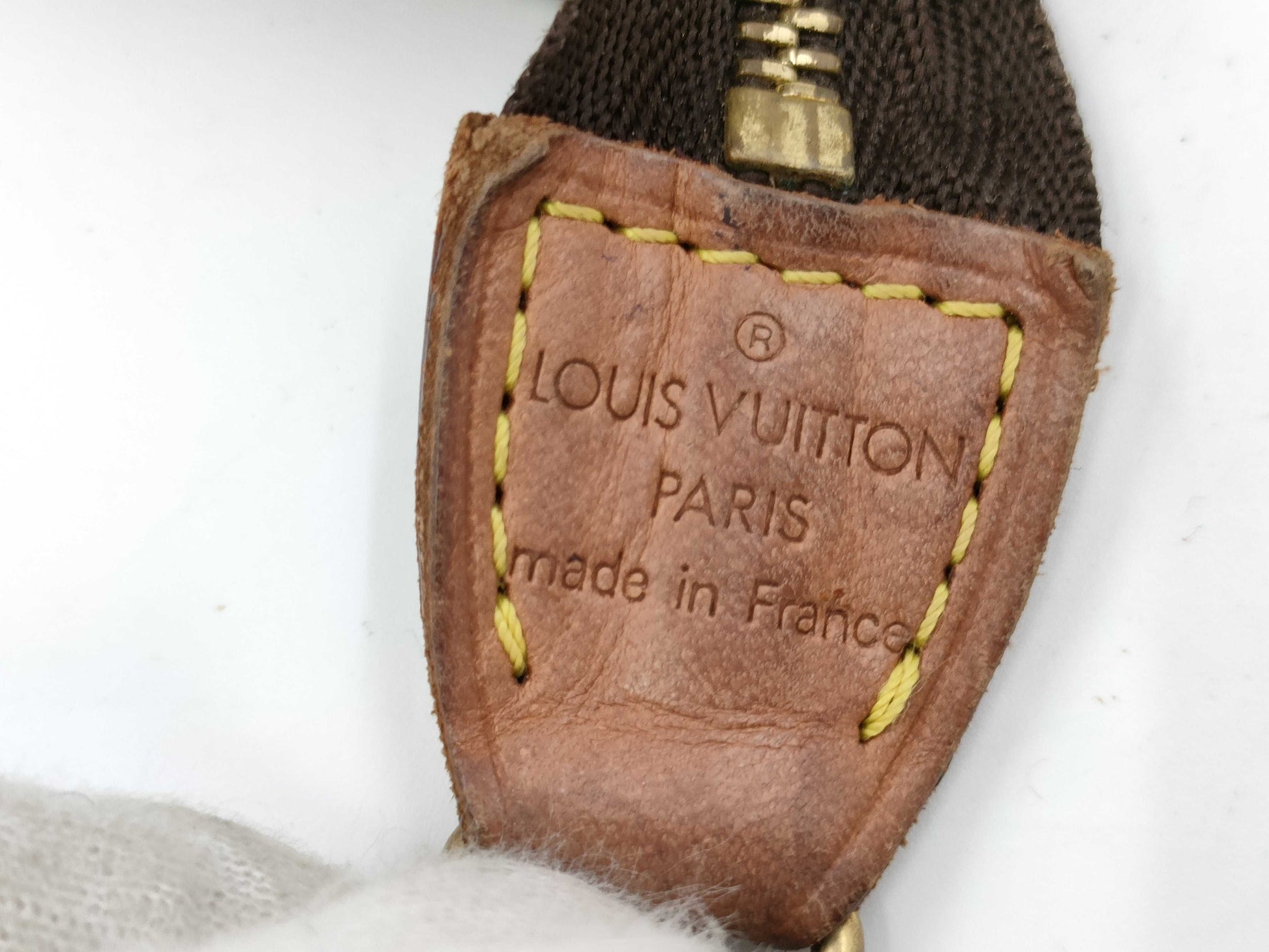 LOUIS VUITTON Monogram Attached Pouch