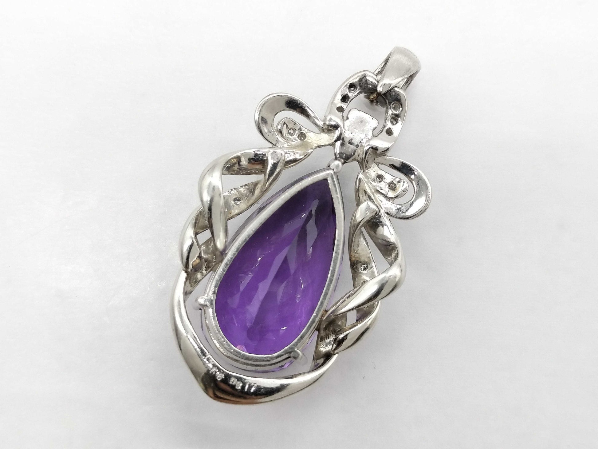 AM 17.56ct D 0.17ct Pt900 17.8g Pendant top 