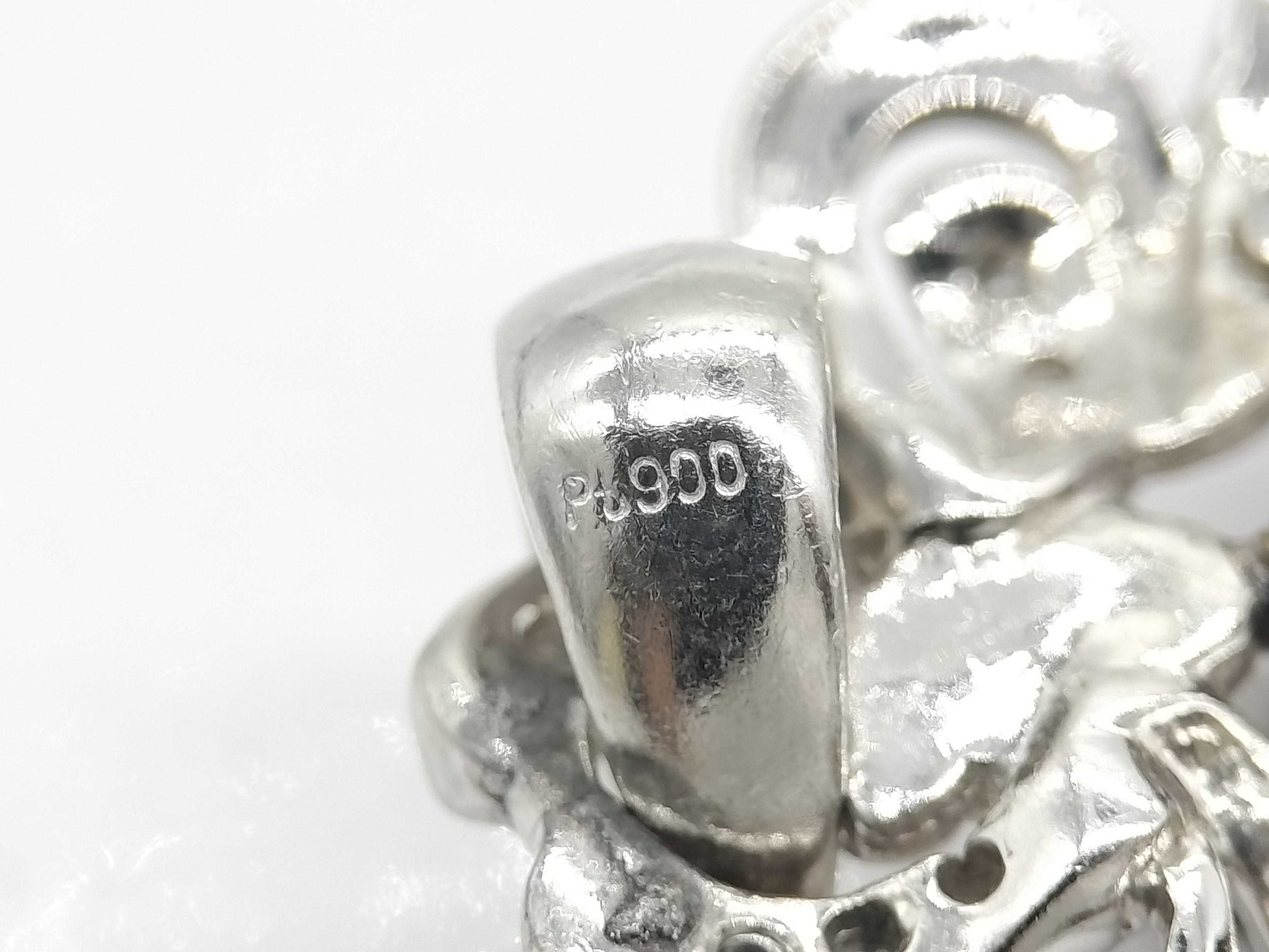 AM 17.56ct D 0.17ct Pt900 17.8g Pendant top 