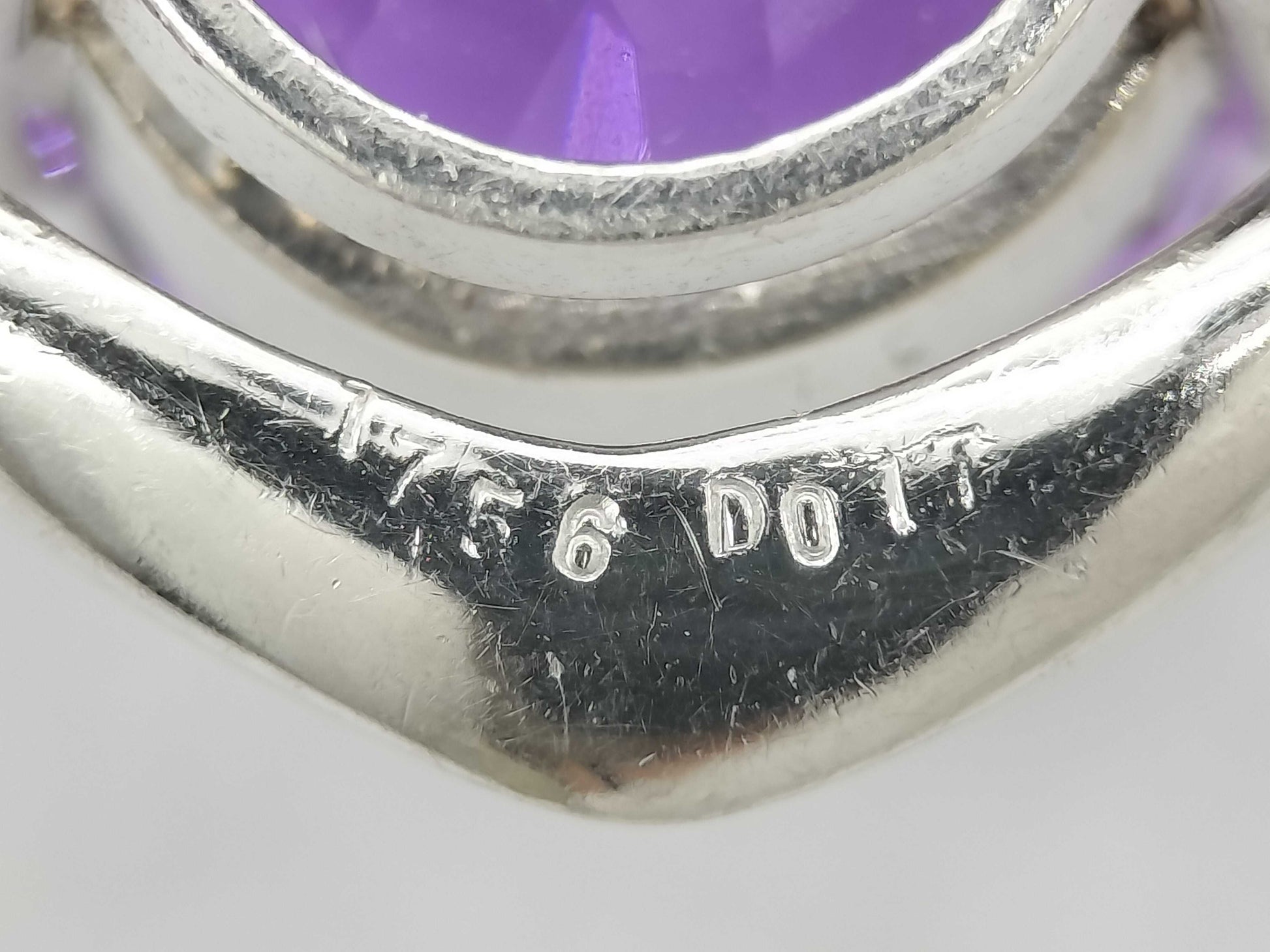 AM 17.56ct D 0.17ct Pt900 17.8g Pendant top 