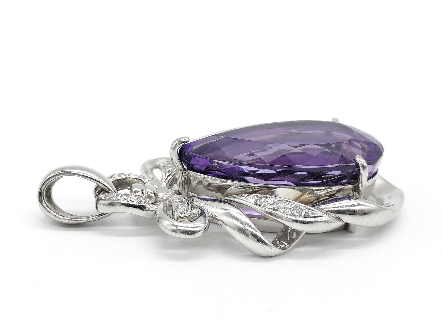AM 17.56ct D 0.17ct Pt900 17.8g Pendant top 