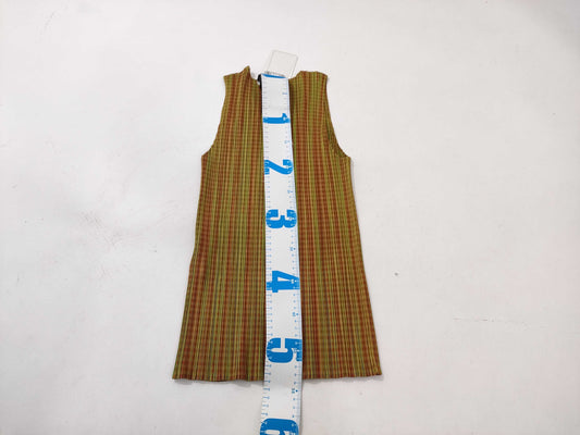 ISSEY MIYAKE Pleats Please Patterned Sleeveless Top