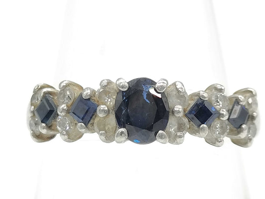 S0.77ct D0.27ct PT900 4.3g Ring 