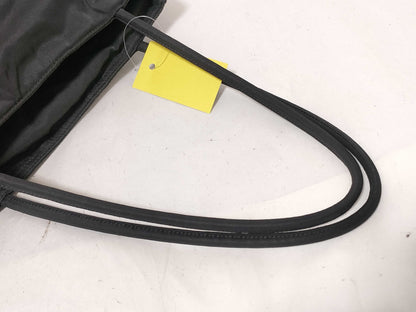 PRADA Nylon Triangle Logo Tote Bag