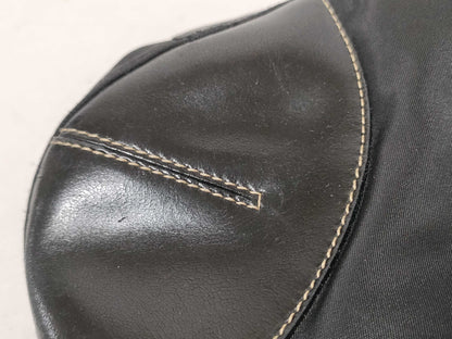 PRADA Nylon Triangle Logo Tote Bag