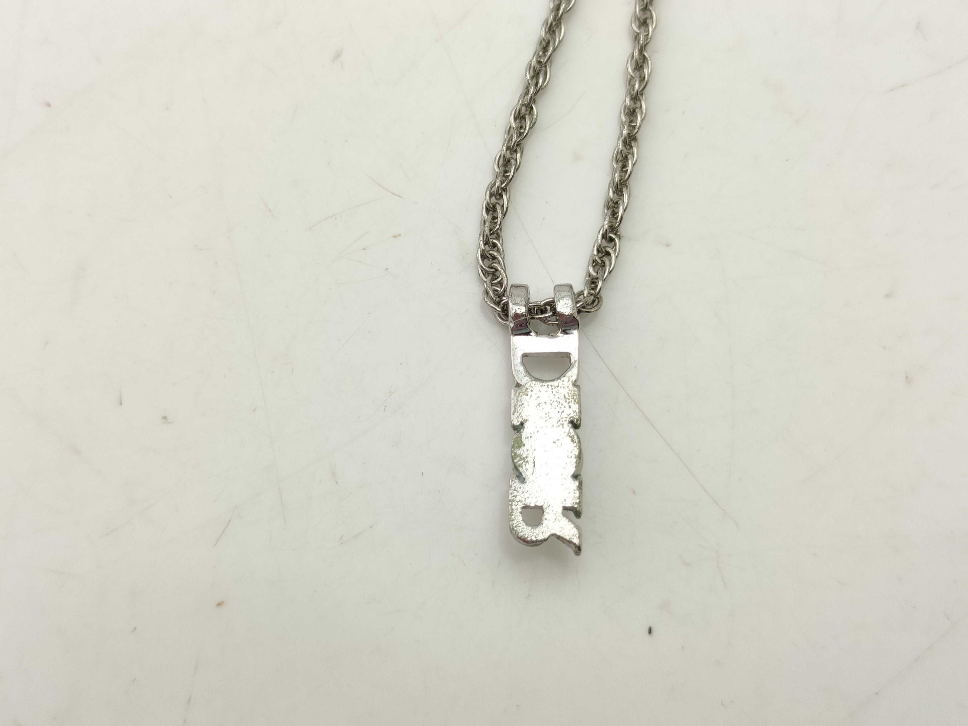 Dior Dior logo necklace