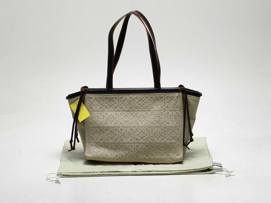 LOEWE Anagram Jacquard Small Cushion Tote Bag