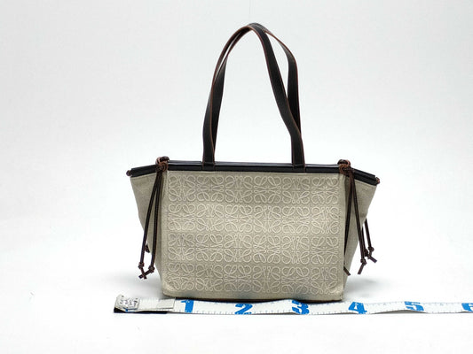 LOEWE Anagram Jacquard Small Cushion Tote Bag