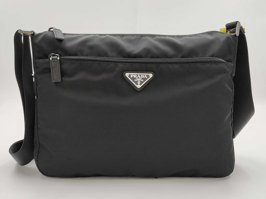PRADA nylon shoulder bag