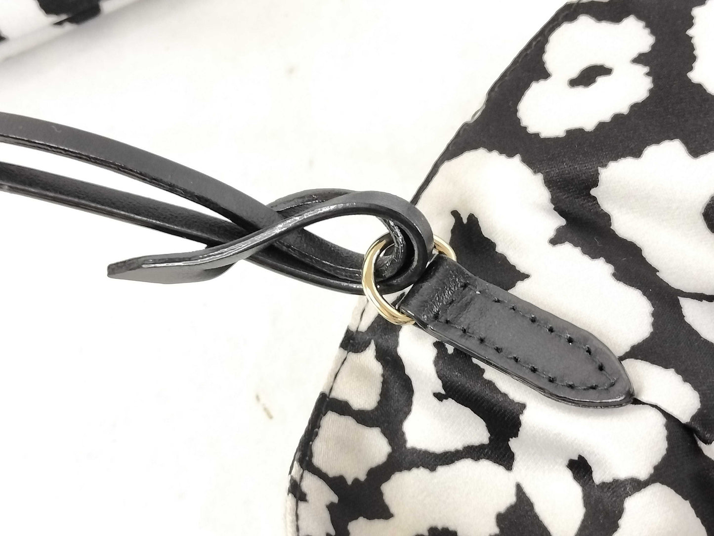 JIMMY CHOO Candice Nylon Leopard Print Tote Bag