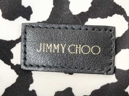JIMMY CHOO Candice Nylon Leopard Print Tote Bag