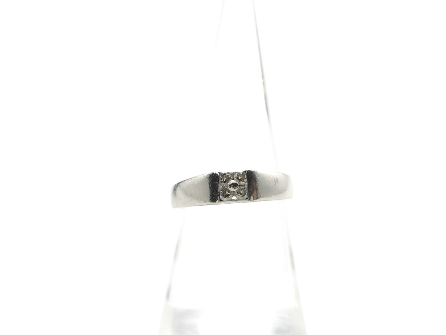 D0.15ct PT900 4.3g Ring 