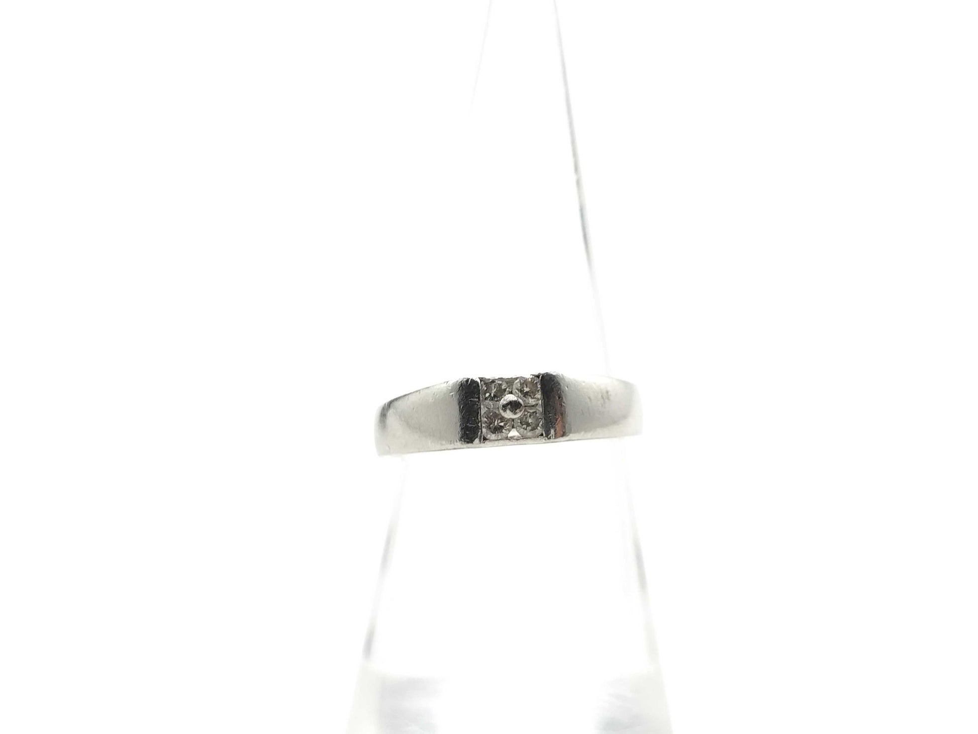 D0.15ct PT900 4.3g Ring 