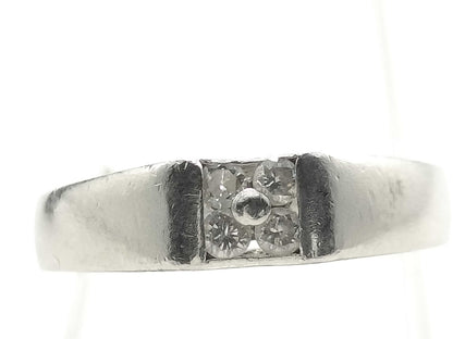 D0.15ct PT900 4.3g Ring 