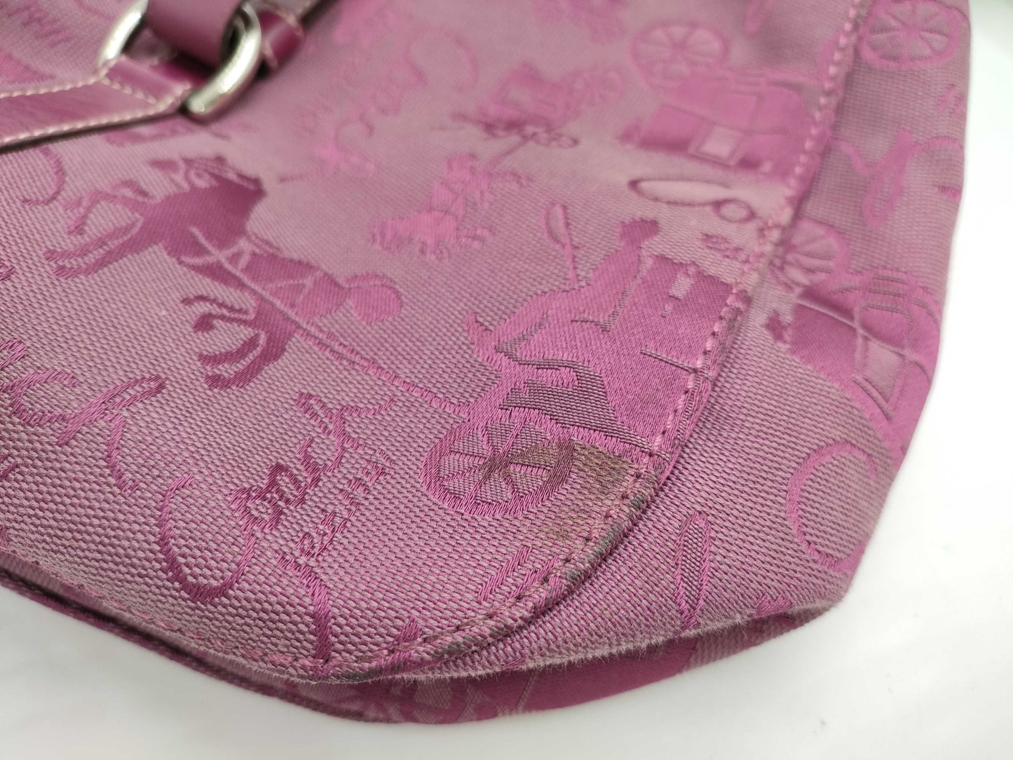 COACH 3-piece denim shoulder bag/FURLA leather tote shoulder bag