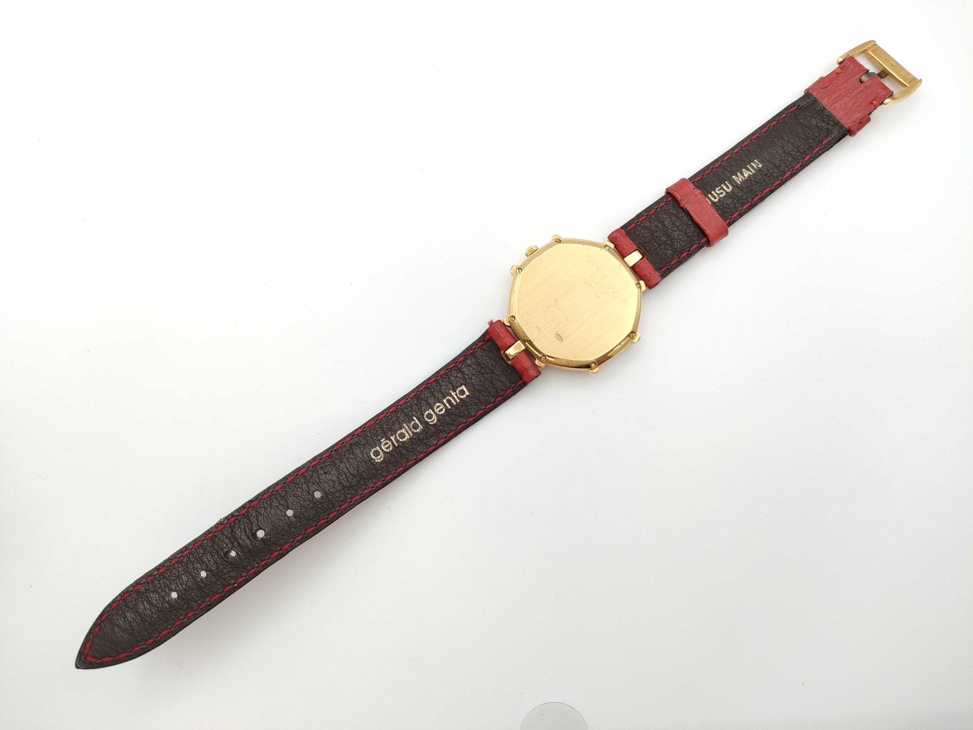 Gerald Genta Retro Fantasy G3250.7 52403 Quartz Shell Dial 18K Gold Women's Watch