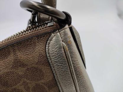 COACH Signature Sutton Signature Hobo Shoulder Bag 40616
