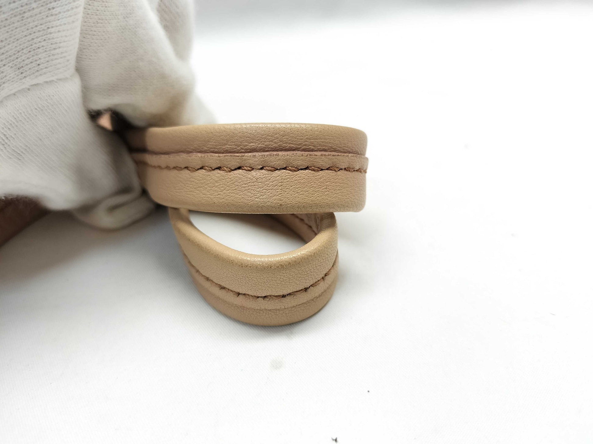CELINE Cabas Horizontal/Leather Tote Bag/Bicolor Tote Bag