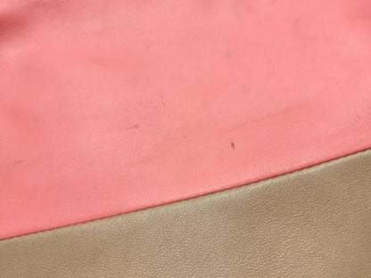 CELINE Cabas Horizontal/Leather Tote Bag/Bicolor Tote Bag
